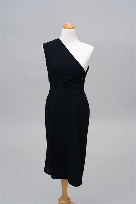 audrey chanel black cocktail dress|mademoiselle Chanel.